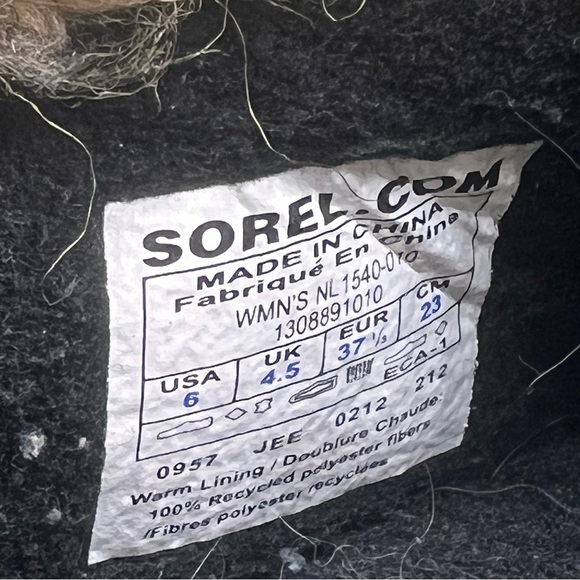 Sorel Women’s Winter Boots – Waterproof – Size 6 US / 37 EU - Picture 10 of 10